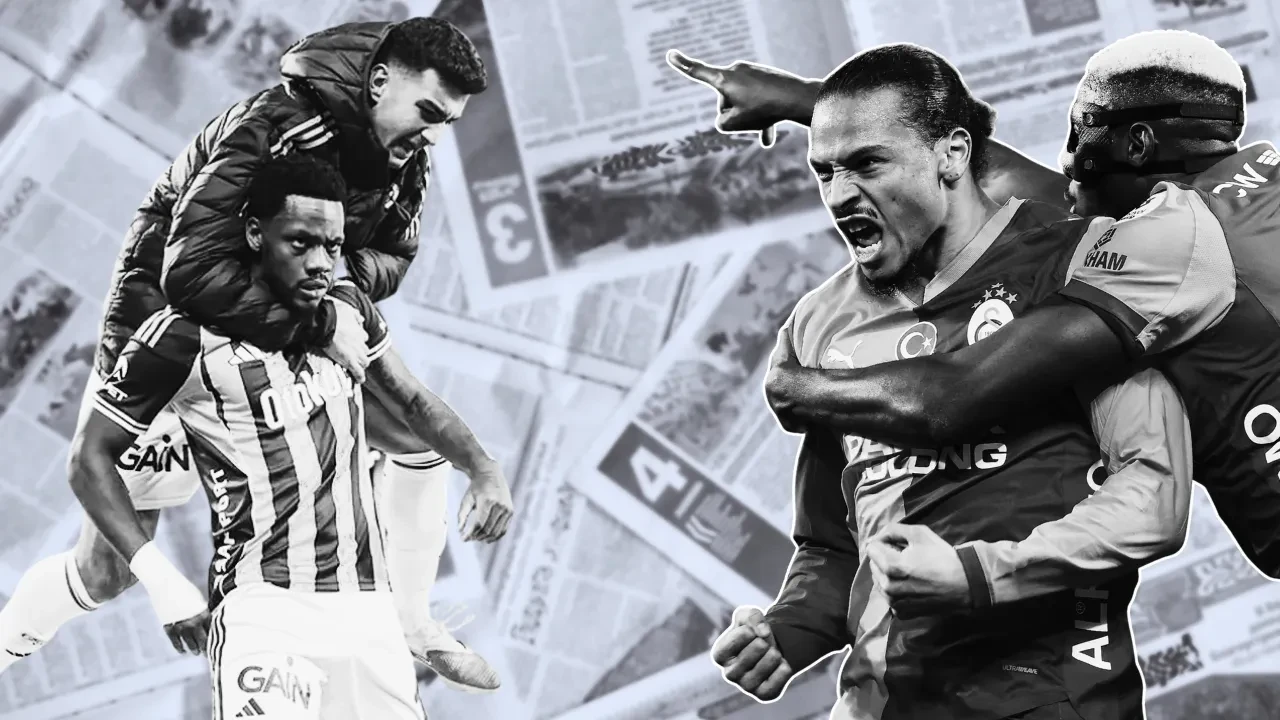 Fenerbahçe-Galatasaray derbisi uluslararası manşetlerde: Dünya basınında Türk futbolu kritiği! 