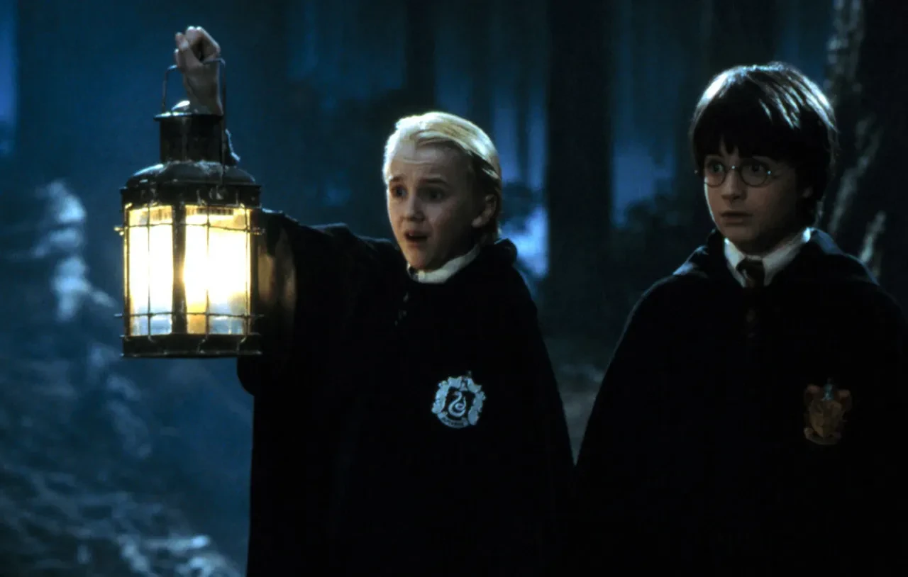 Harry Potter'ın başrol oyuncuları Daniel Radcliffe ve Tom Felton 24 yıl sonra bir arada 