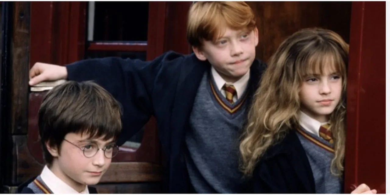 Harry Potter'ın başrol oyuncuları Daniel Radcliffe ve Tom Felton 24 yıl sonra bir arada 