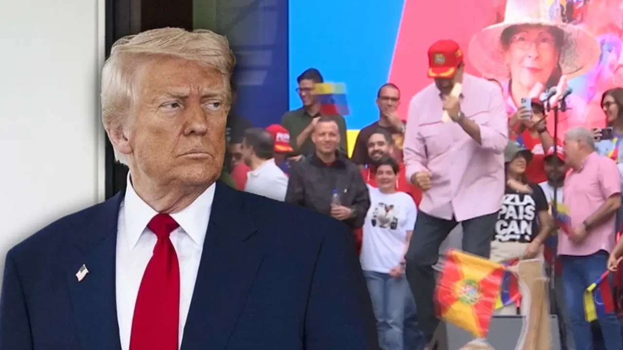 Trump'ın verdiği süre doldu: Venezuela lideri Maduro dans ederek ABD'ye mesajını verdi