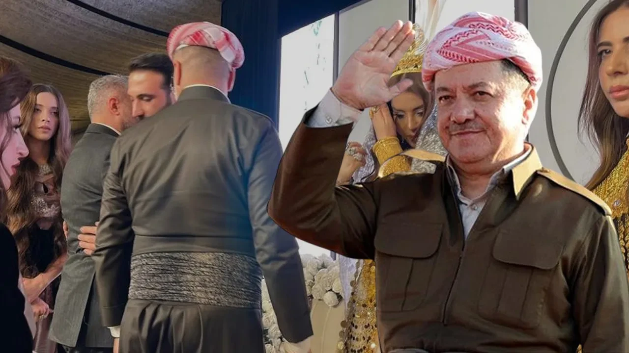 Barzani ve İzol aşiretleri akraba oldu! Şanlıurfa'daki düğünde kilolarca altın takıldı