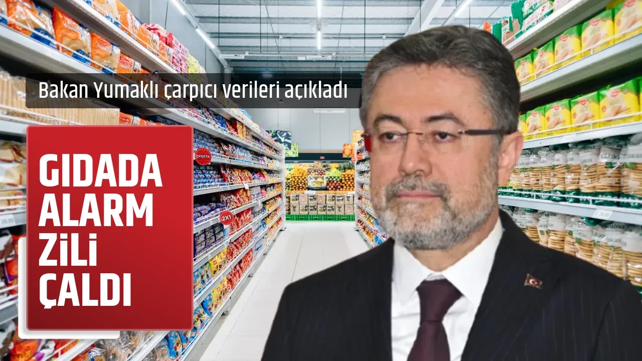 GIDADA ALARM ZİLİ ÇALDI