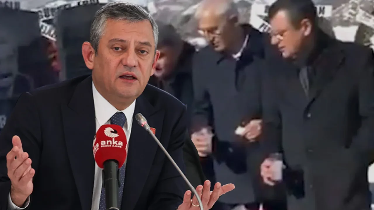 Özgür Özel tepki çekmişti! Kamer Genç'in mezarı başındaki rakılı görüntüyle ilgili soruya CHP izin vermedi