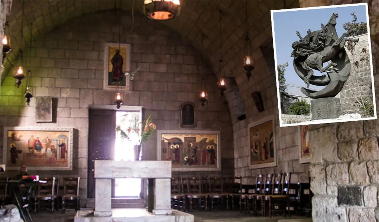 Papa'nın Suriye'ye hediyesiydi! Şam'daki Aziz Paul heykeli çalındı