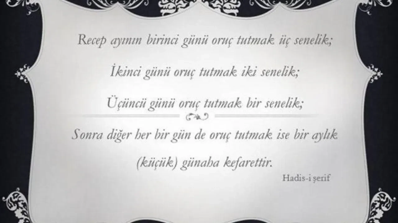 Üç aylar mesajları 2025