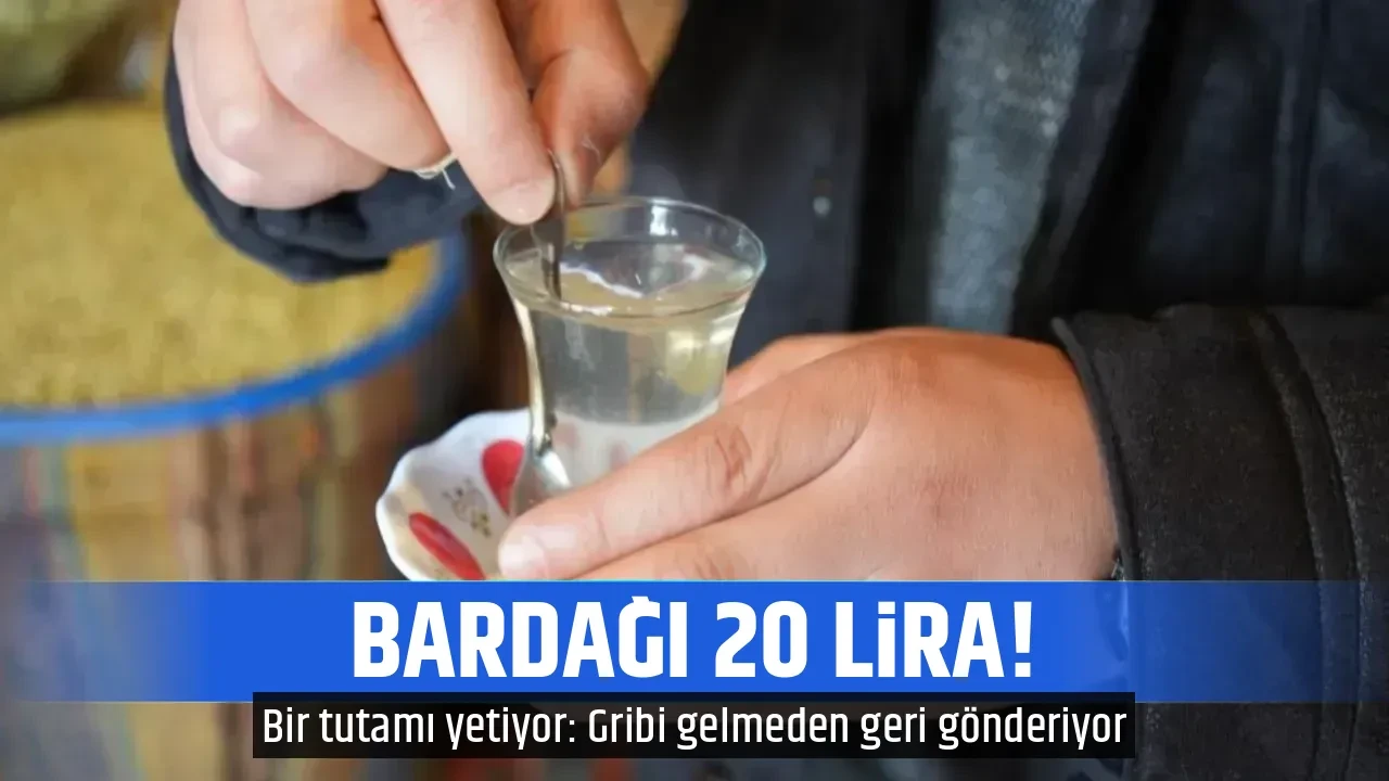 BARDAĞI 20 LİRA!