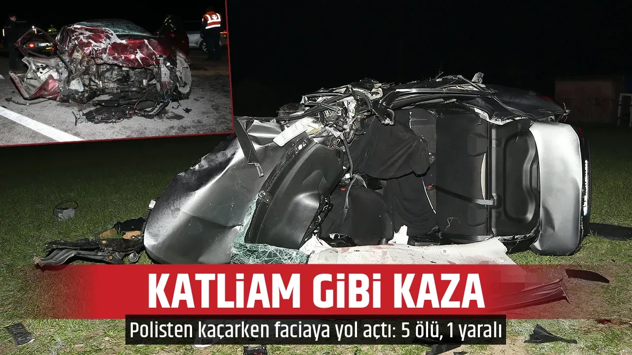 KATLİAM GİBİ KAZA