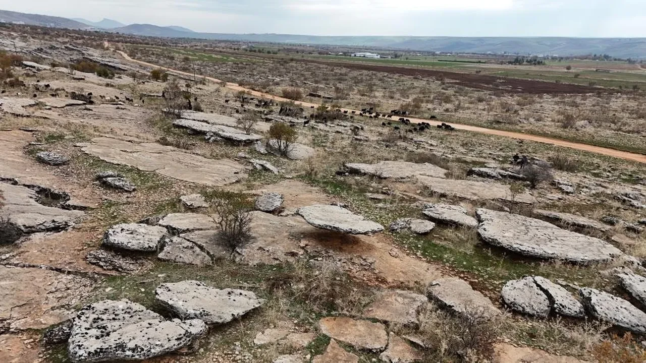 Diyarbakır'da buzul çağından kalma kaya! Hala hareket ediyor, görenler dönüp bir daha bakıyor
