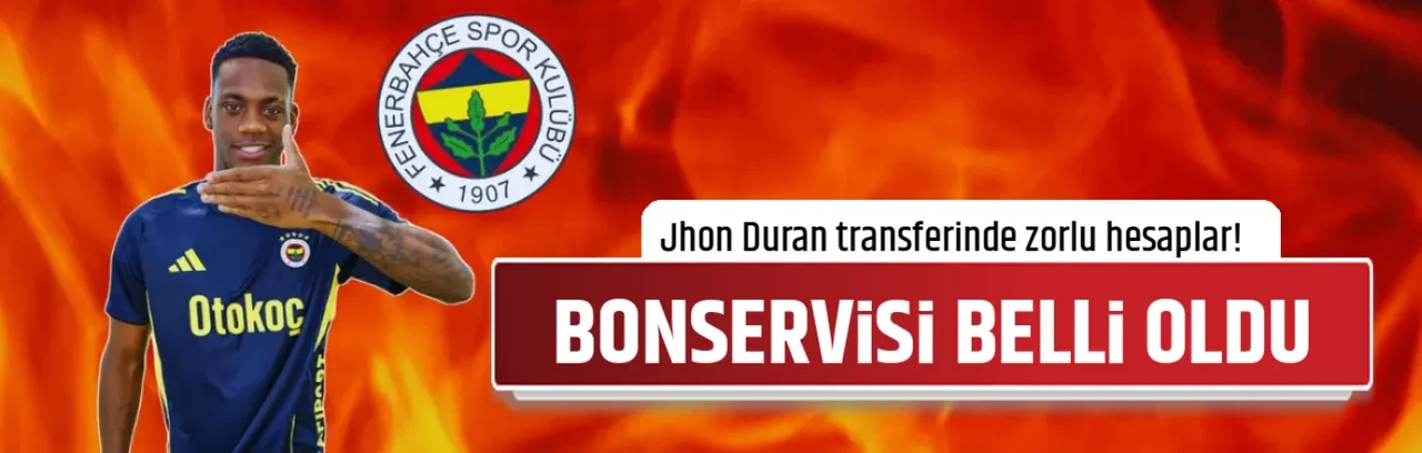 BONSERVİSİ BELLİ OLDU