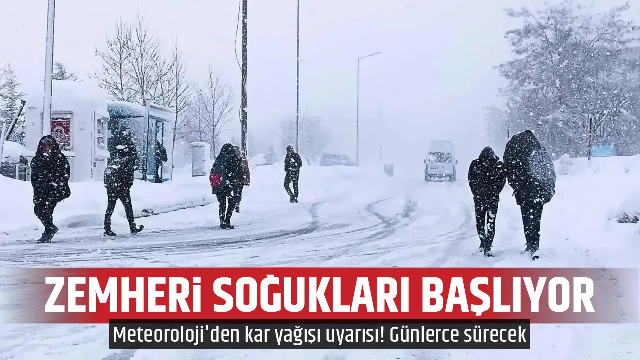 ZEMHERİ SOĞUKLARI BAŞLIYOR
