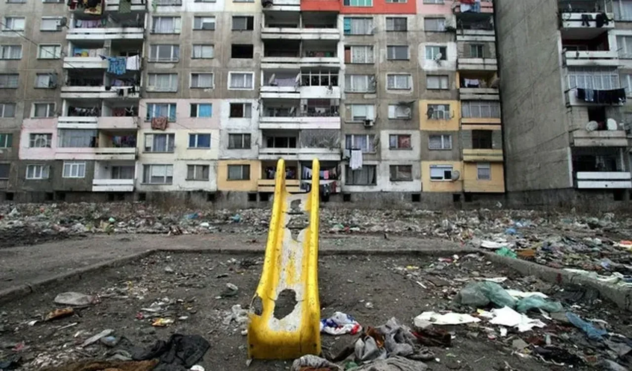  Bulgaristan'daki Stolipinovo şehri