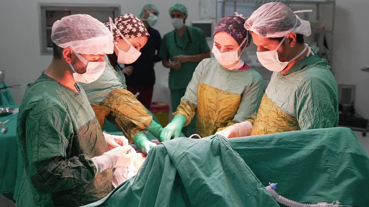 Ağrı şikayetiyle hastaneye gitti, karnından çıkan şoke etti! Toplam 2 kilo 200 gram