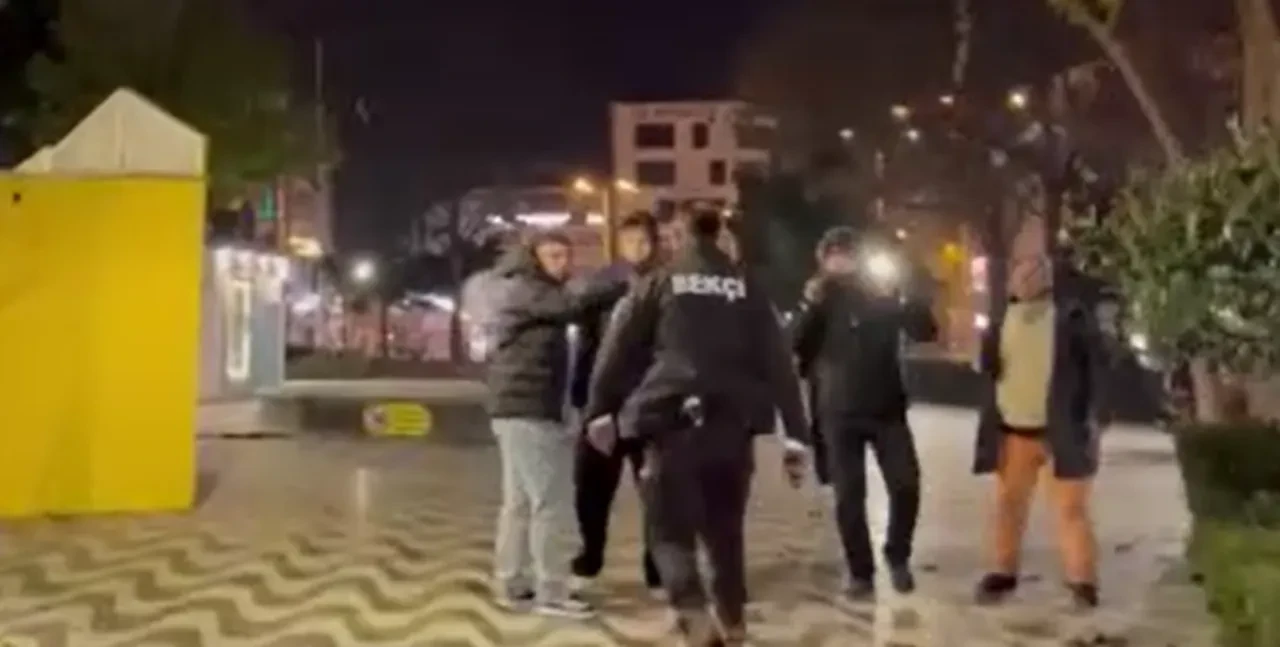 Çorlu'da şişeli saldırgan hem genci yaraladı hem muhabire hakaret yağdırdı