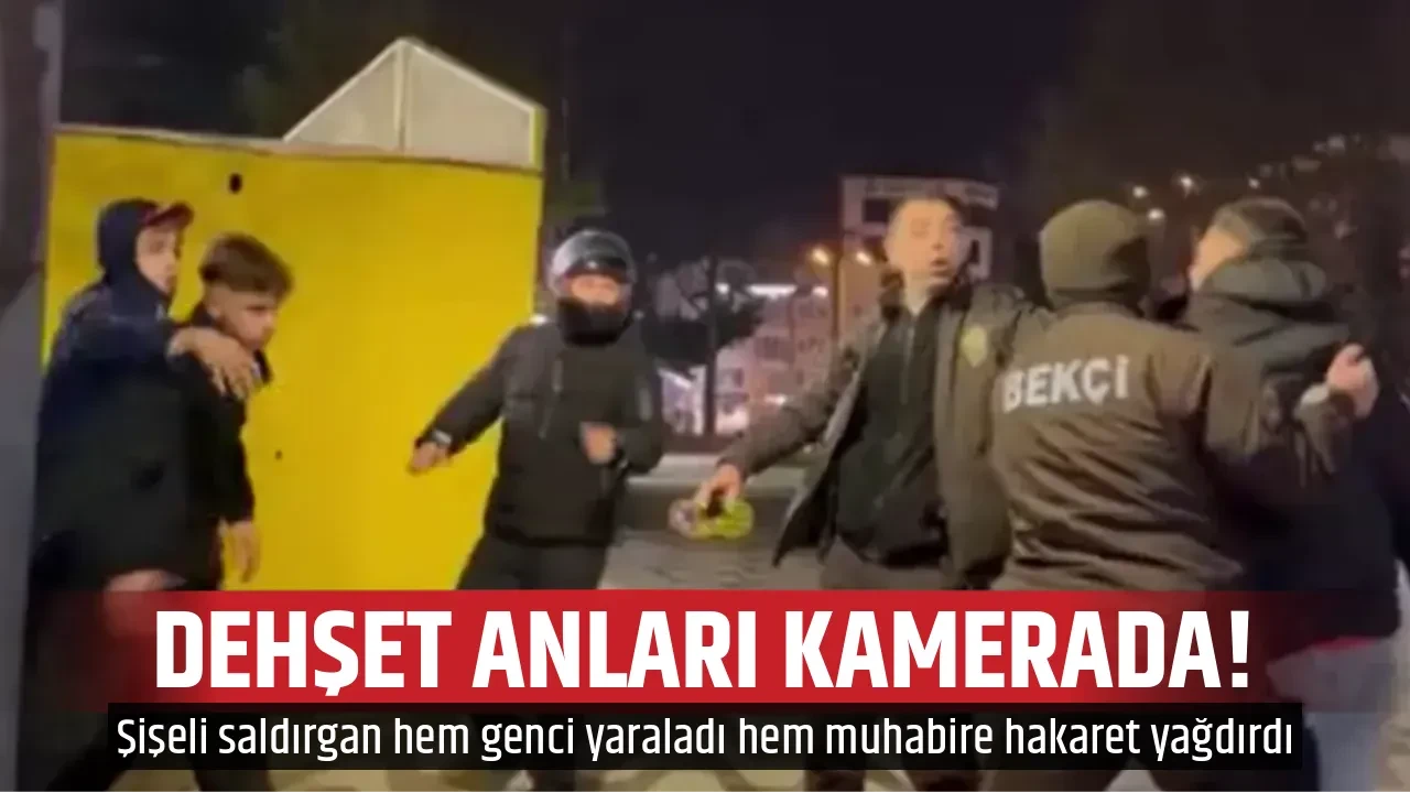 DEHŞET ANLARI KAMERADA!