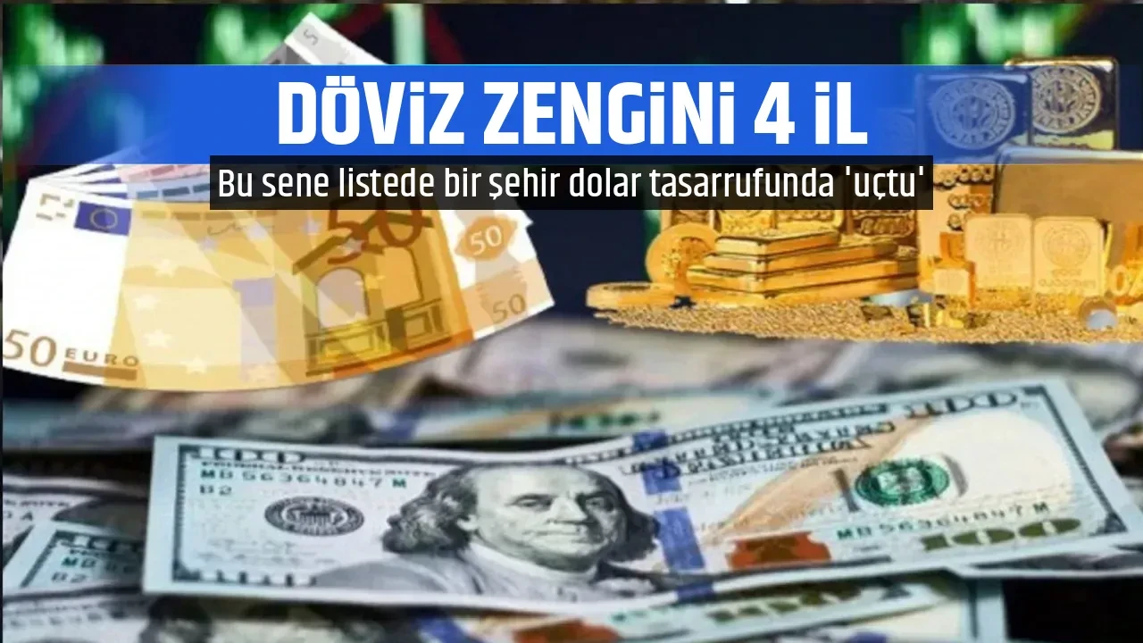 DÖVİZ ZENGİNİ 4 İL