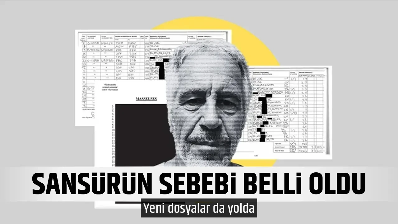 SANSÜRÜN SEBEBİ BELLİ OLDU