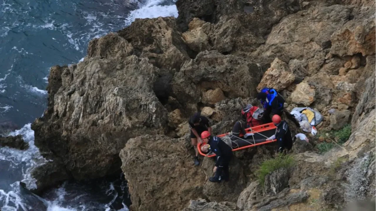 Falezlerde balık keyfi faciayla bitiyordu! 