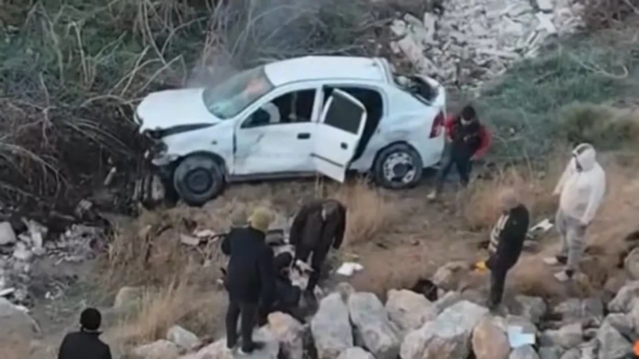 Malatya'da otomobil köprüden uçtu: 1 ölü, 2 yaralı
