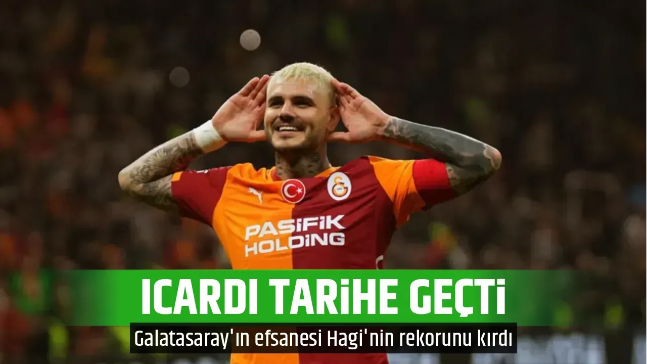 ICARDI TARİHE GEÇTİ