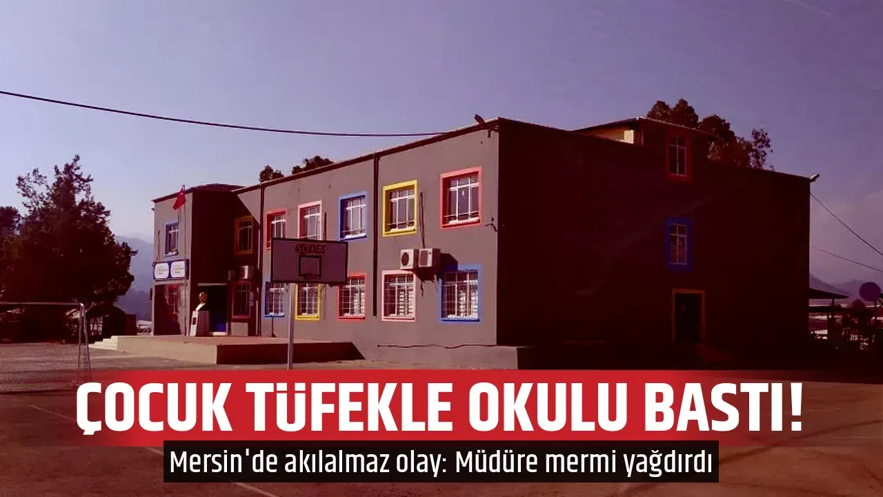 ÇOCUK TÜFEKLE OKULU BASTI!