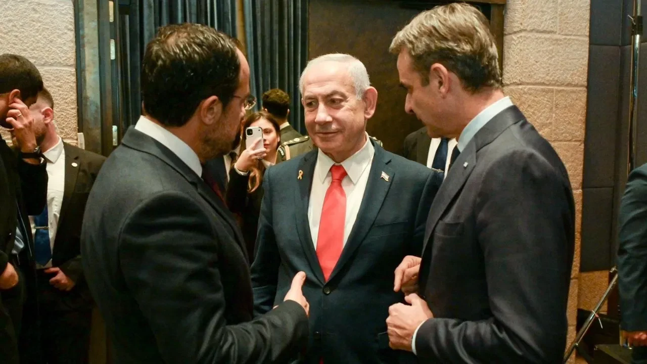 Netanyahu, Yunan ve Güney Kıbrıs liderleriyle buluştu: Türkiye'ye Osmanlı göndermesi yaptı