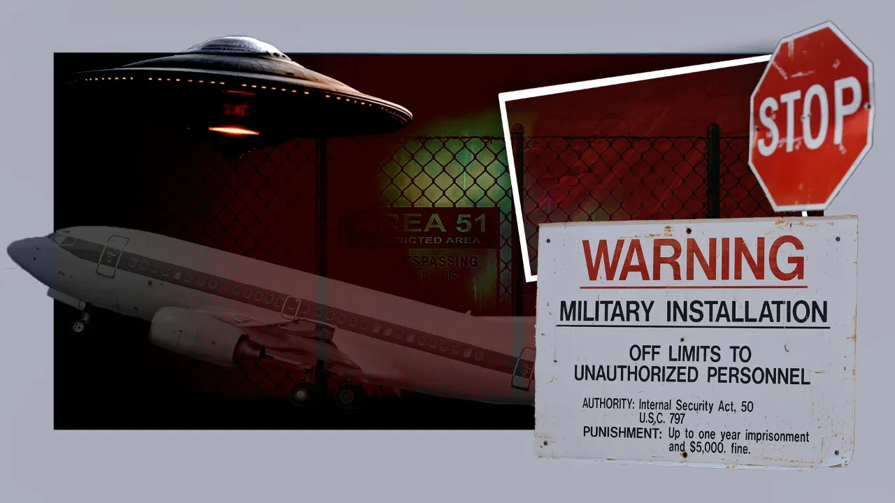 ABD'deki 51. bölge üzerindeki sır perdesi aralanıyor mu? Gizemli yolculuk böyle görüntülendi