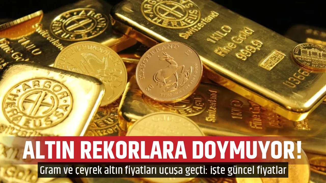ALTIN REKORLARA DOYMUYOR! 