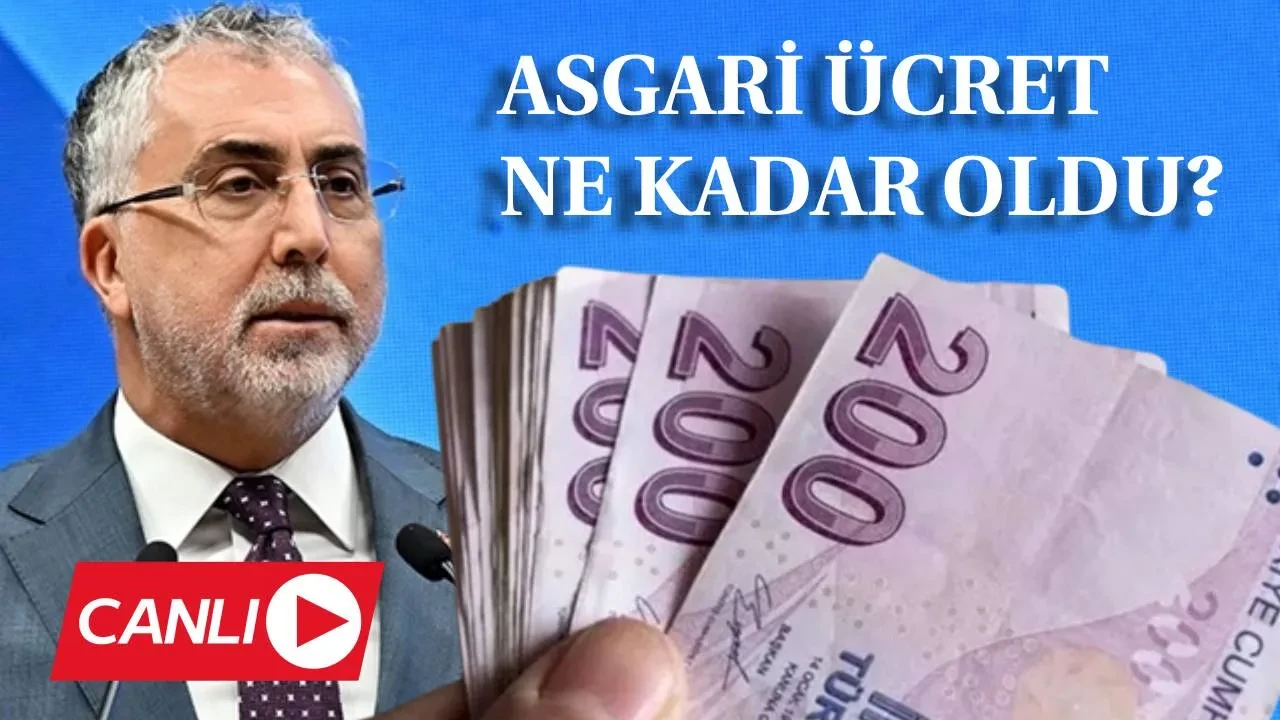 Asgari ücret toplantı açıklamaları (CANLI) - Asgari ücret 2026 ne kadar oldu, yüzde kaç zamlandı? Son dakika asgari ücret zammı
