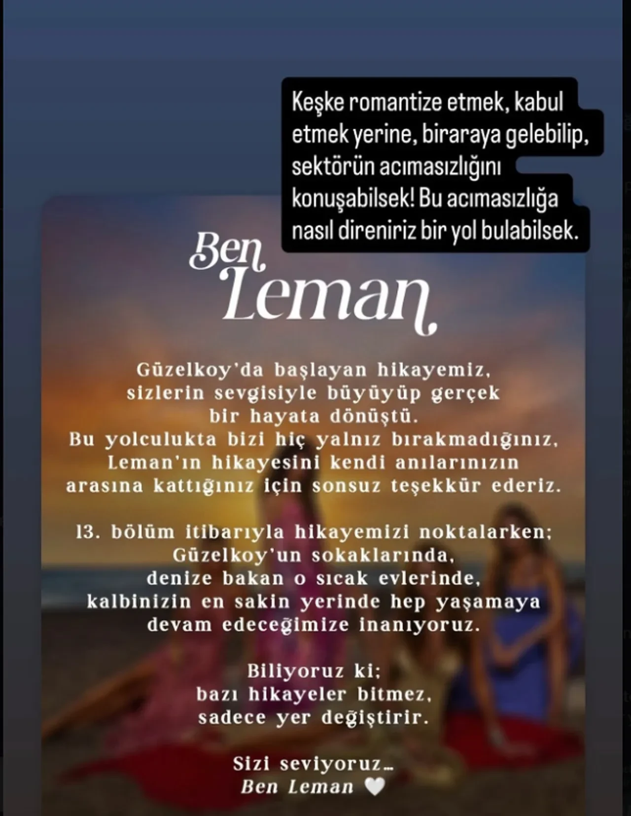 Ben Leman dizisi final yaptı, Bahar dizisinin oyuncusu Nihal Yalçın karara tepki gösterdi 