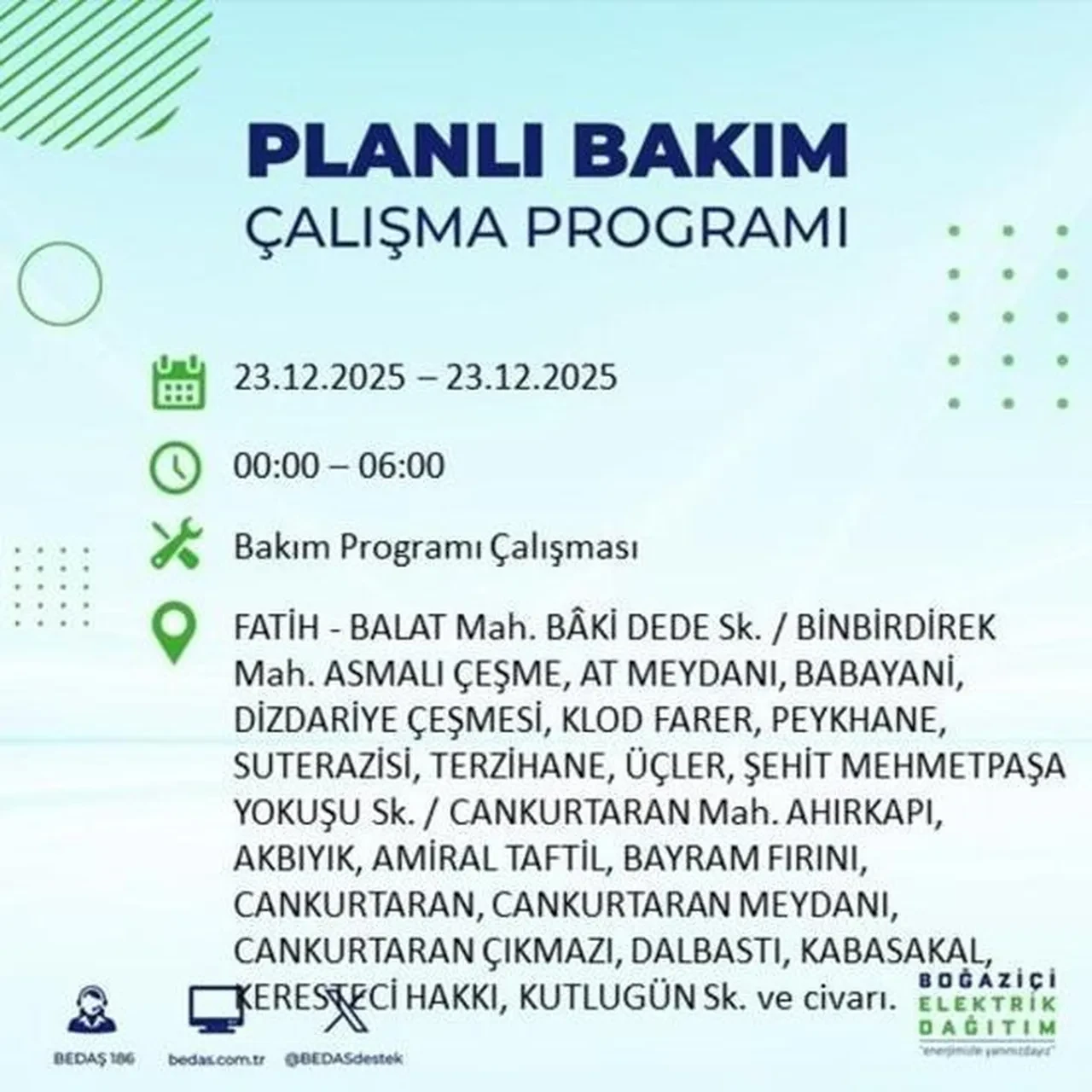 Elektrik kesintisi 