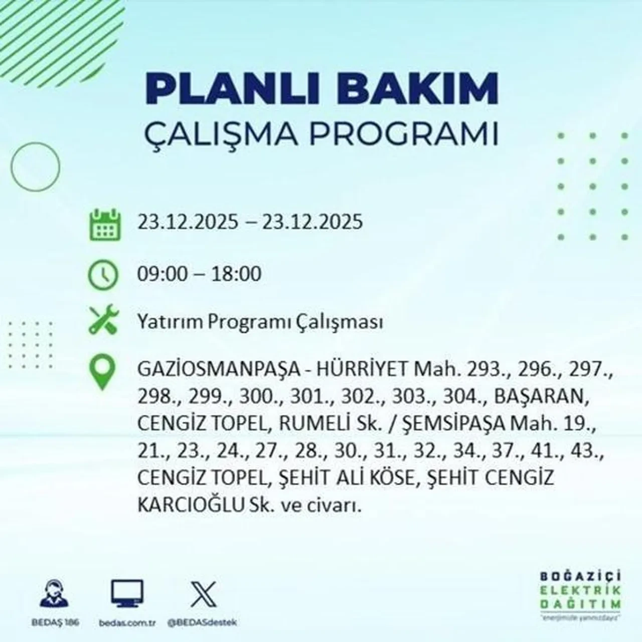 Elektrik kesintisi 