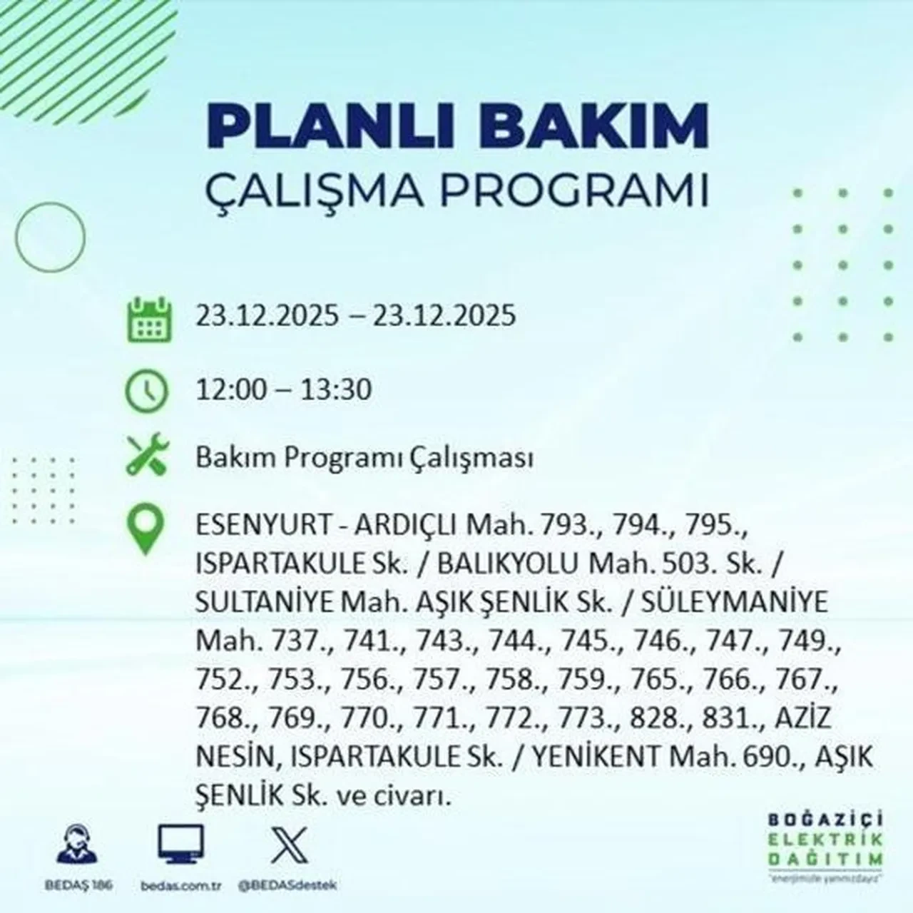 Elektrik kesintisi 