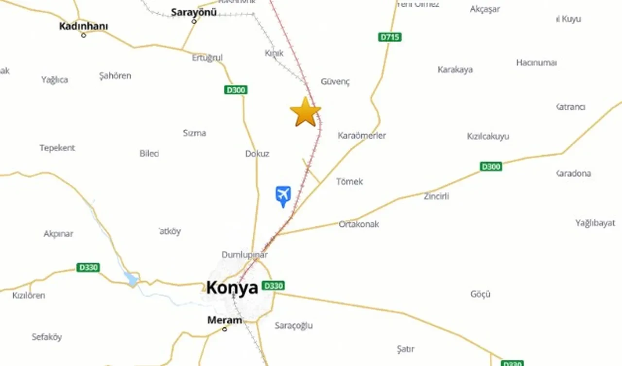 Konya'da deprem oldu: AFAD sarsıntı sonrası verileri açıkladı