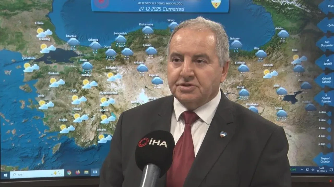 Önce yağmur sonra kar! Meteoroloji uzmanı tarih verdi: Hava bir anda buz kesecek