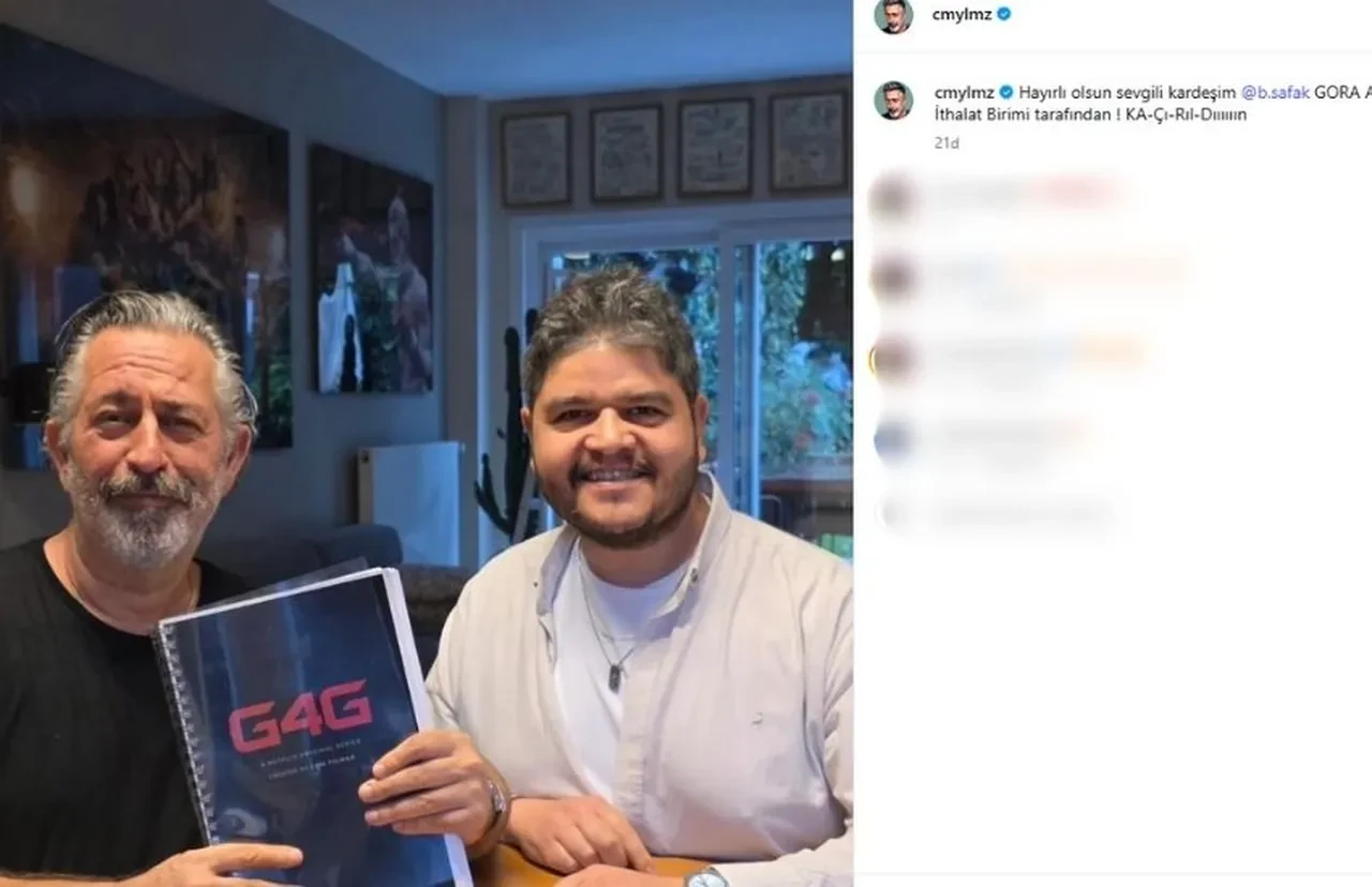 Uzak Şehir'in Kadir'i Burak Şafak Cem Yılmaz'ın yeni filminin kadrosunda 