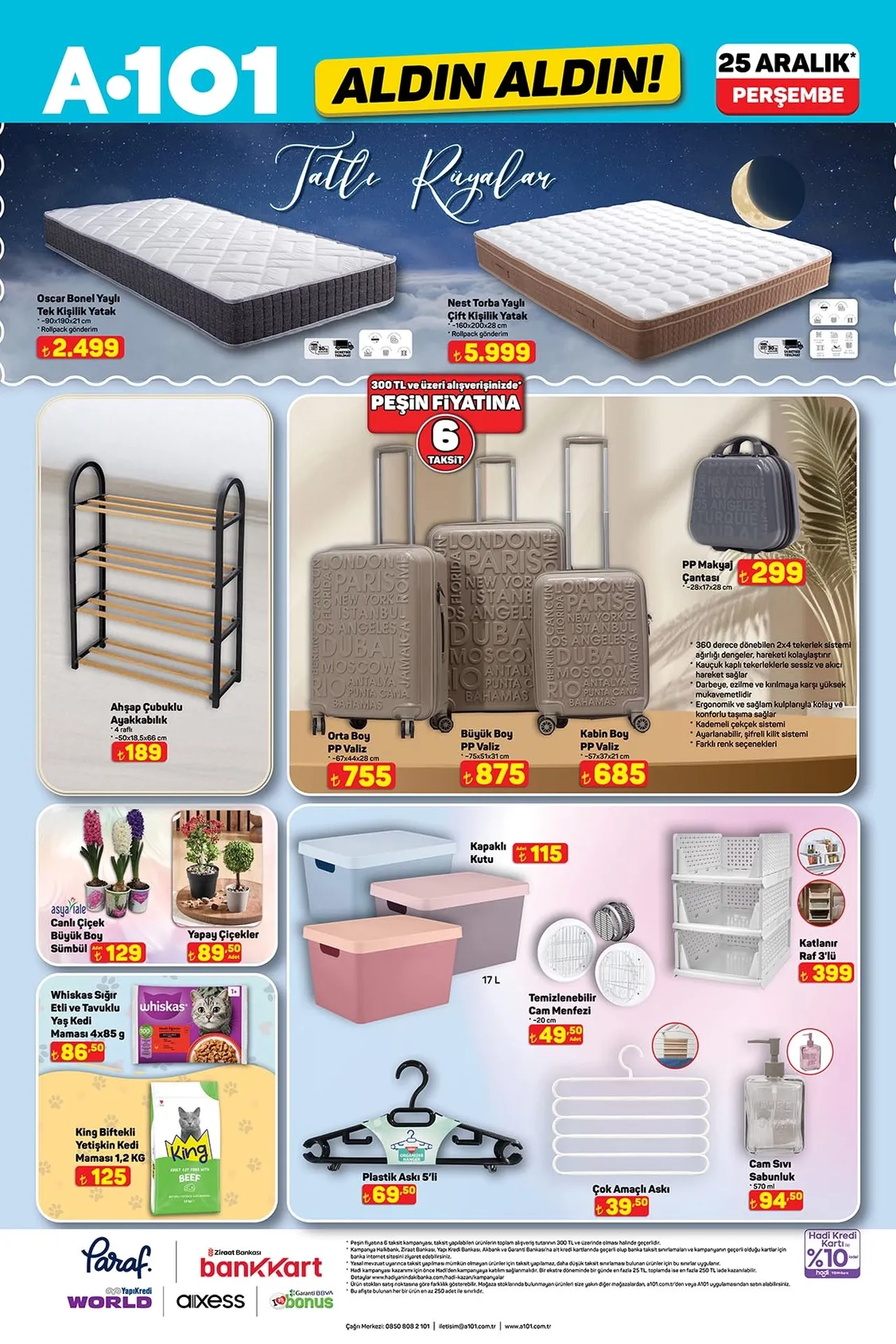 A101 aktüel indirimleri 25 Aralık! Bu hafta A101'e gelecek aktüel ürünler arasında elektrikli bisiklet, beyaz eşya seti, Android TV yer aldı