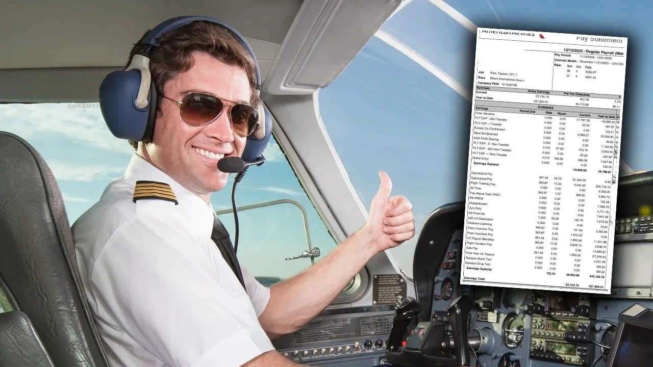 ABD'de görev yapan pilotun aylık maaşı dudak uçuklattı!  