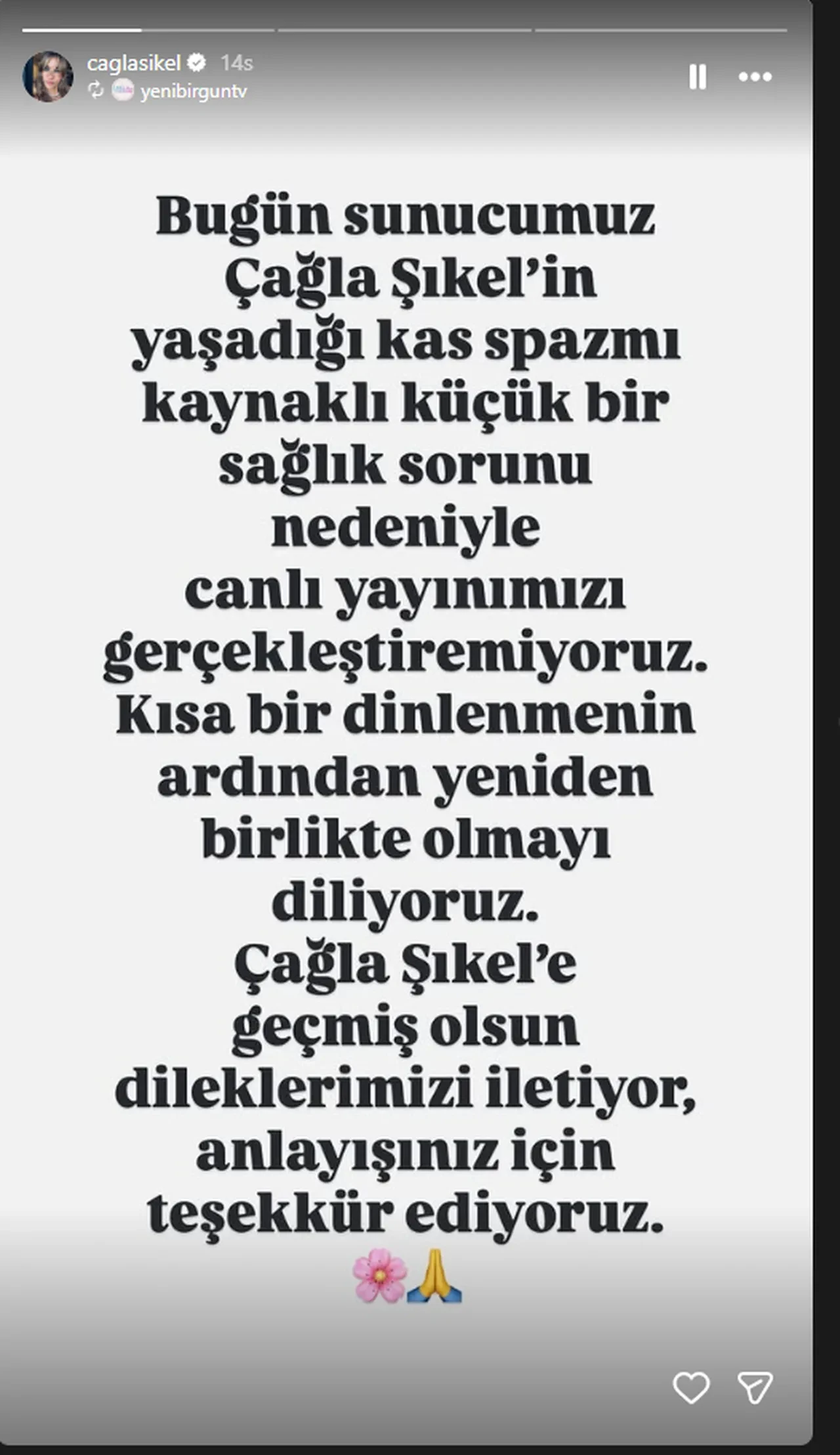 Çağla Şıkel sevenlerini korkuttu! Kalp spazmı geçirdi, hastaneye kaldırıldı 