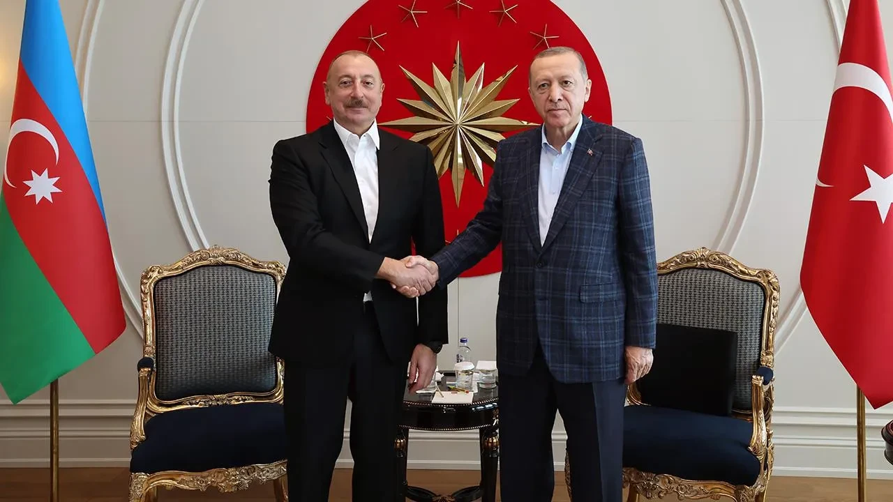 Cumhurbaşkanı Erdoğan, Aliyev ile görüştü! İş birliği vurgusu