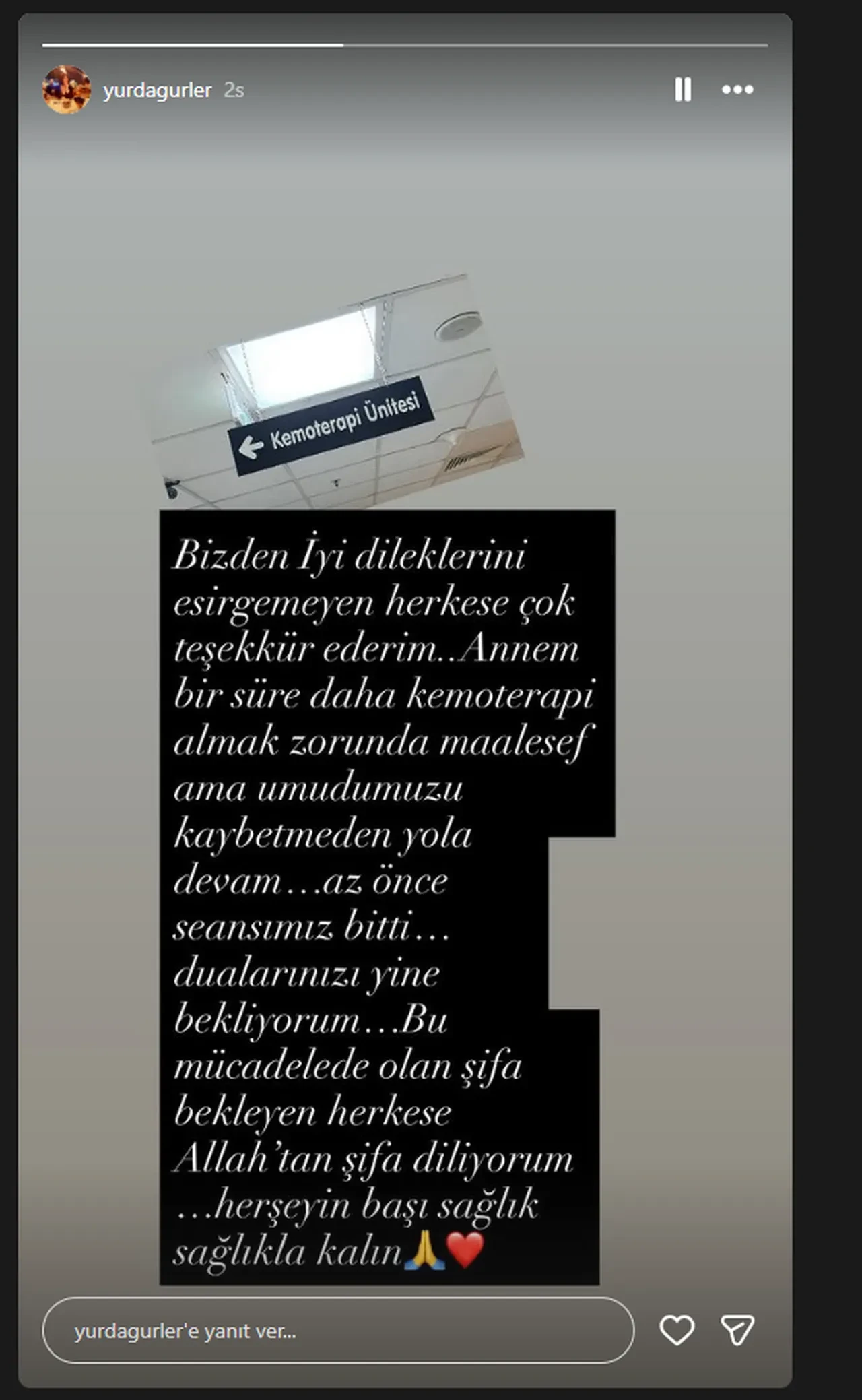 Özcan Deniz'in annesi Kadriye Özcan kanserle mücadele ediyor 