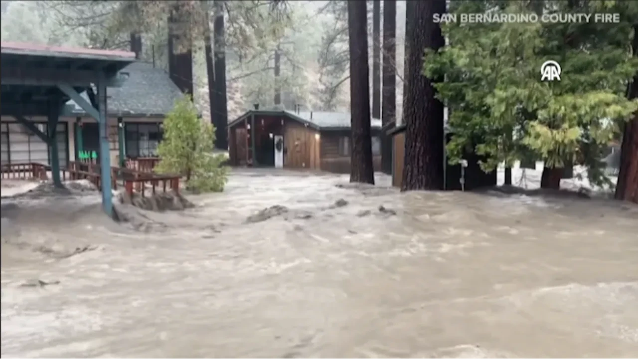Kaliforniya'da sel felaketi: Kurtarma ve tahliye operasyonları başladı