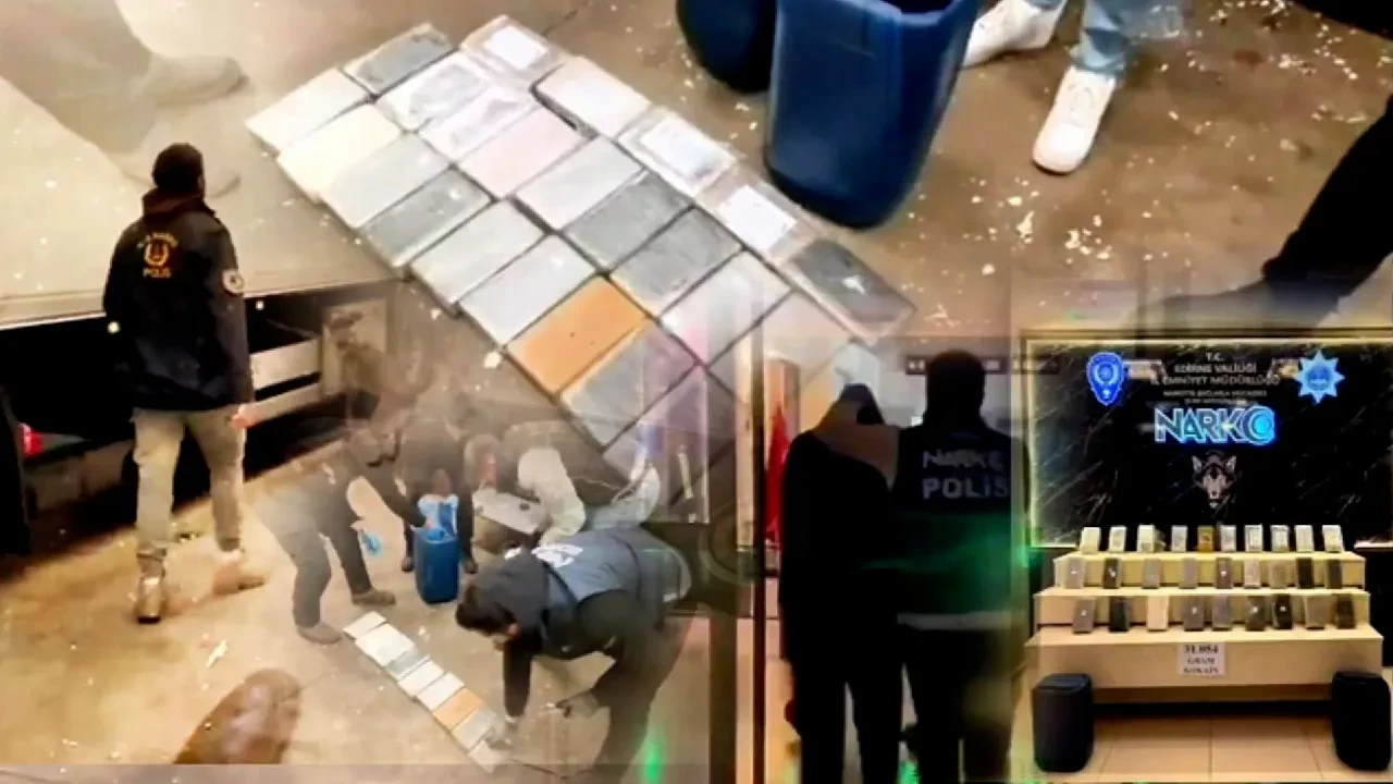 Kapıkule'de 31 kilo uyuşturucu ele geçirildi! İşte operasyonun görüntüleri 