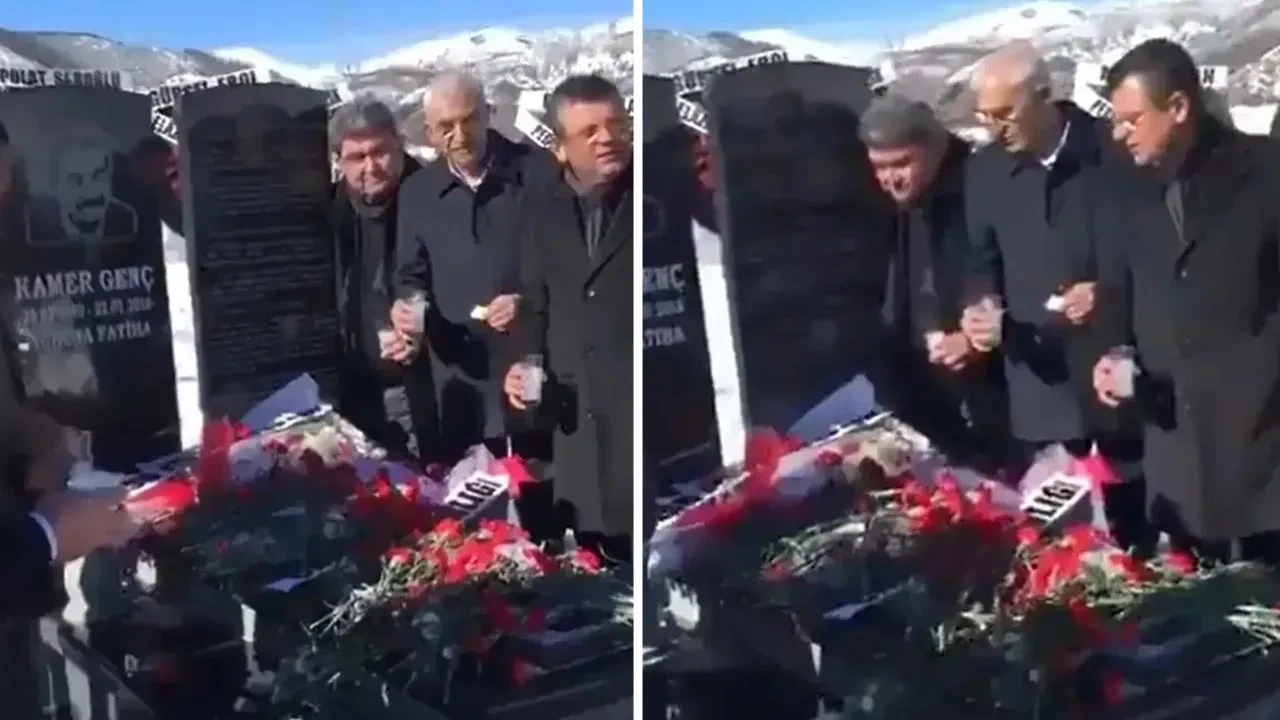 Özgür Özel'in mezar başında tepki çeken rakılı anmasına CHP'den savunma