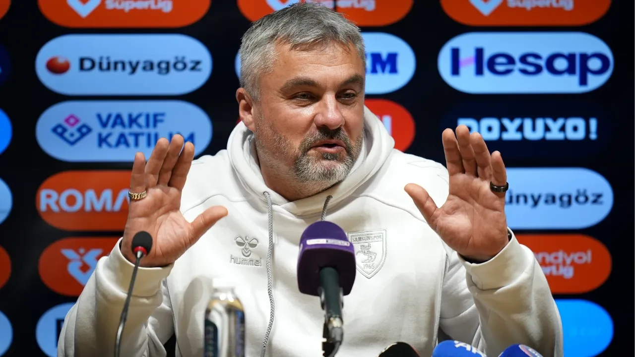 Samsunspor'un hocası Reis'ten Musaba'ya Fenerbahçe tepkisi: Bu davranış saygısızca