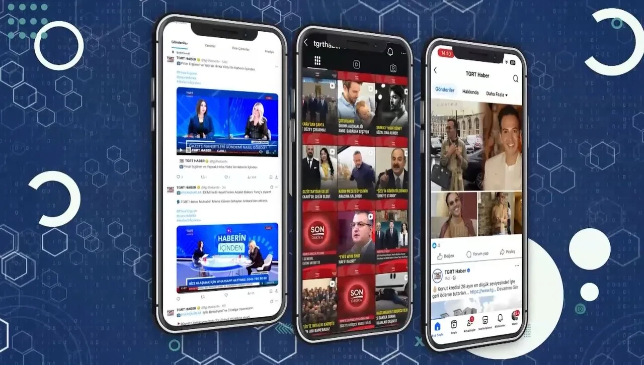 TGRT Haber'den dijital platformlarda büyük başarı: 5.5 milyar görüntülenmeyle herkese ulaştı