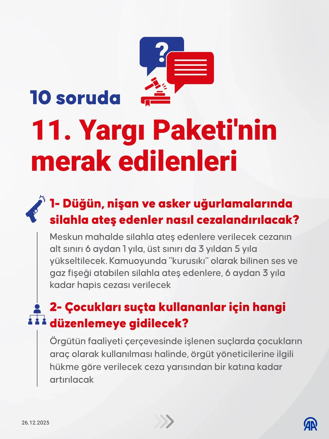 11. Yargı Paketi ile bazı suçların cezaları artıyor! İşte yeni yargı paketinin detayları