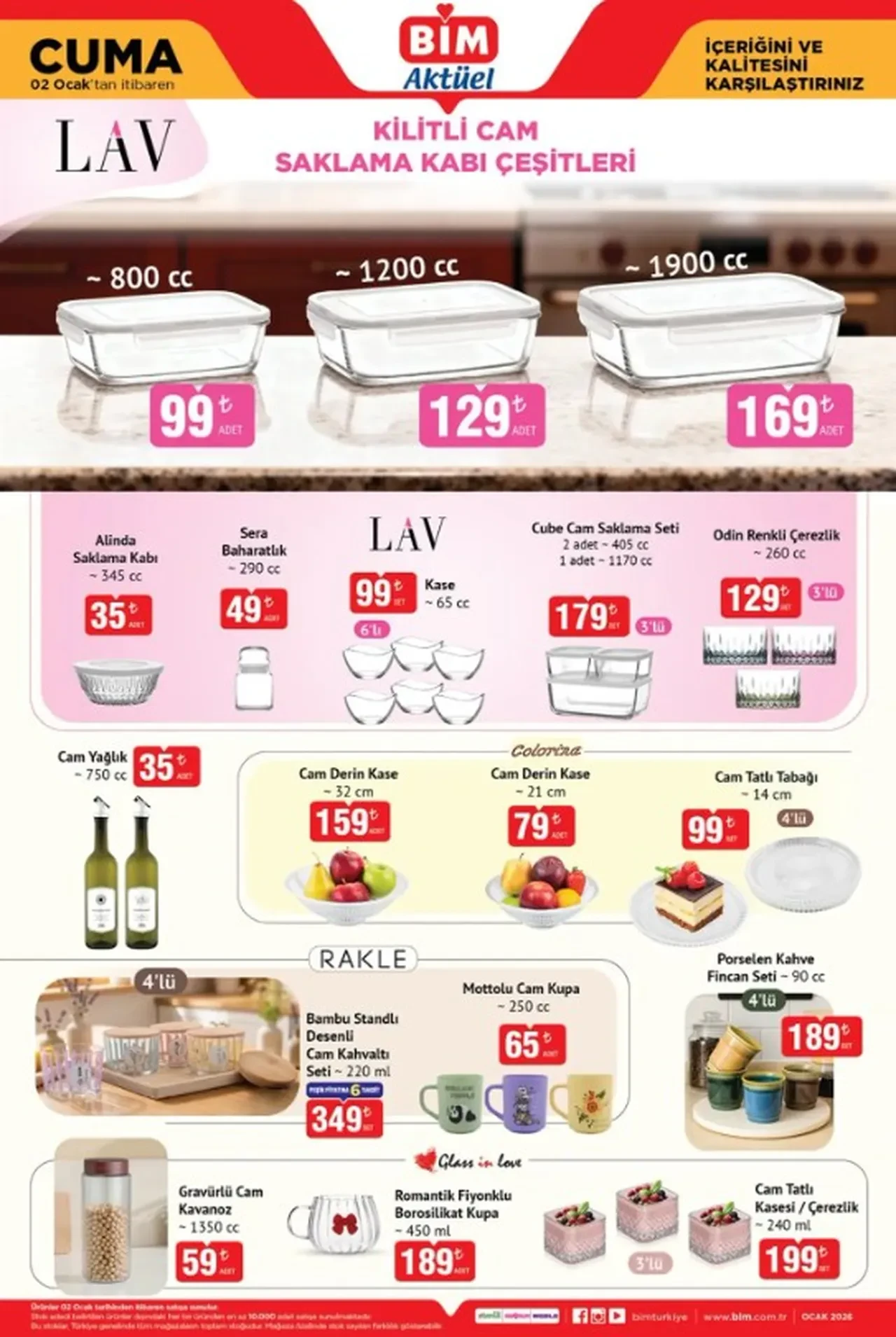 BİM 2 Ocak Aktüel Ürünler Kataloğu 2026 yayımlandı | Ütü, şarjlı süpürge, kazak, meyve sıkacağı ve masa lambası geliyor