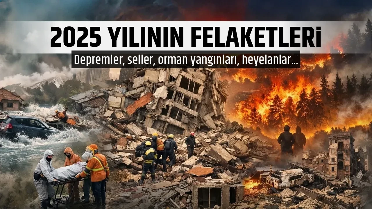 2025 YILININ FELAKETLERİ