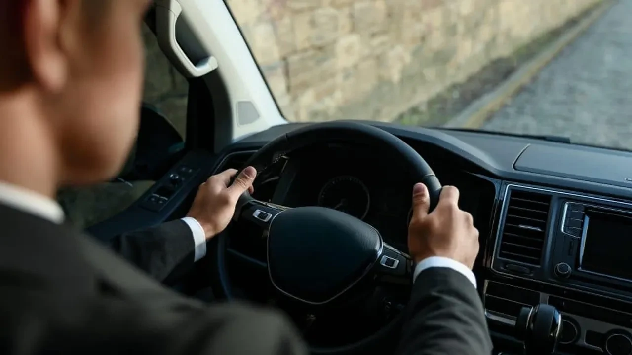 Teslimat kamyonu veya minibüs şoförü