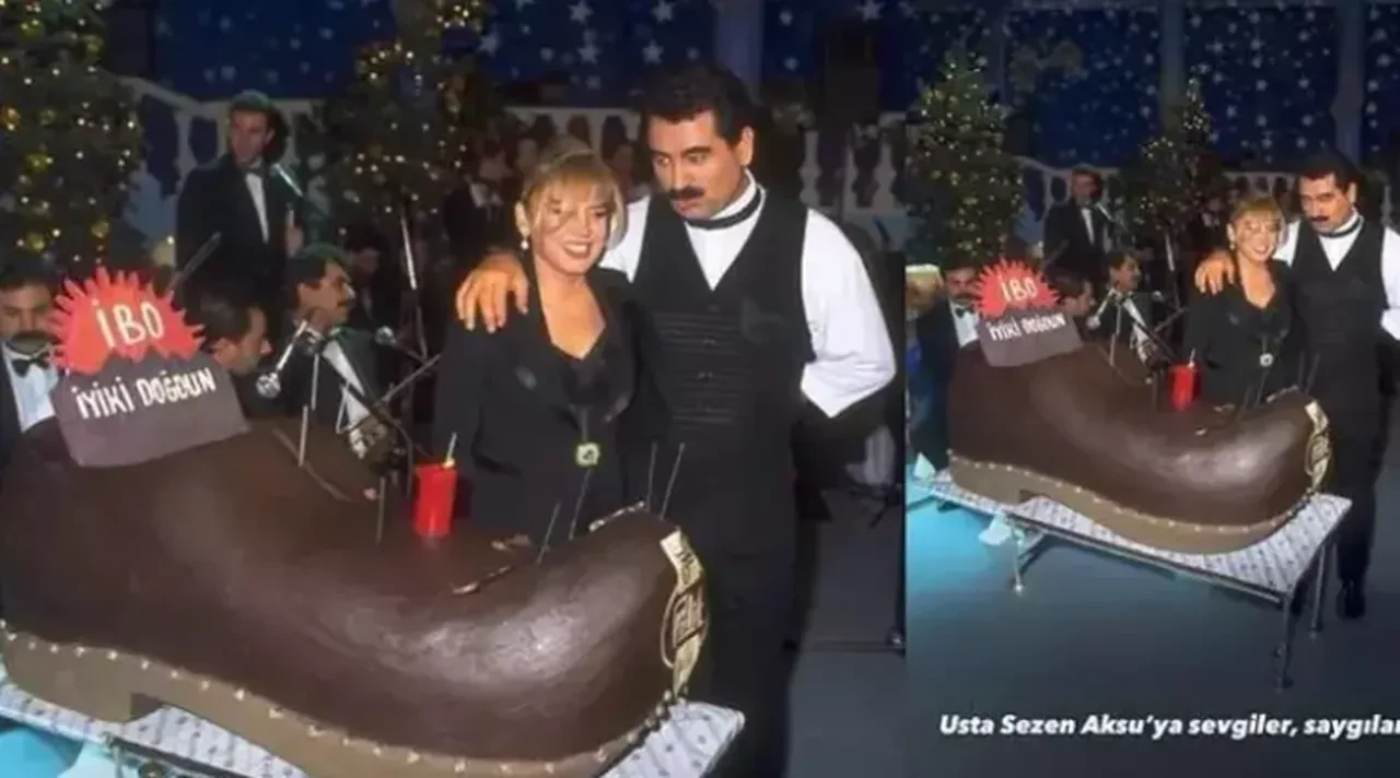 İbrahim Tatlıses yıllar öncesine götürdü! Sezen Aksu paylaşımında pasta dikkat çekti 